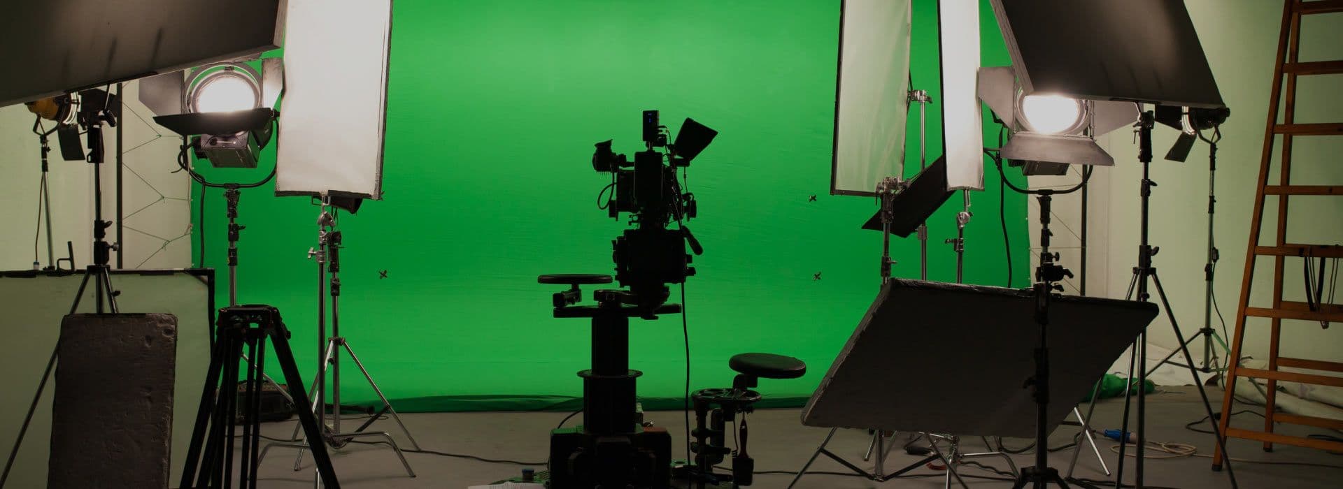 Produção de vídeo em estúdio