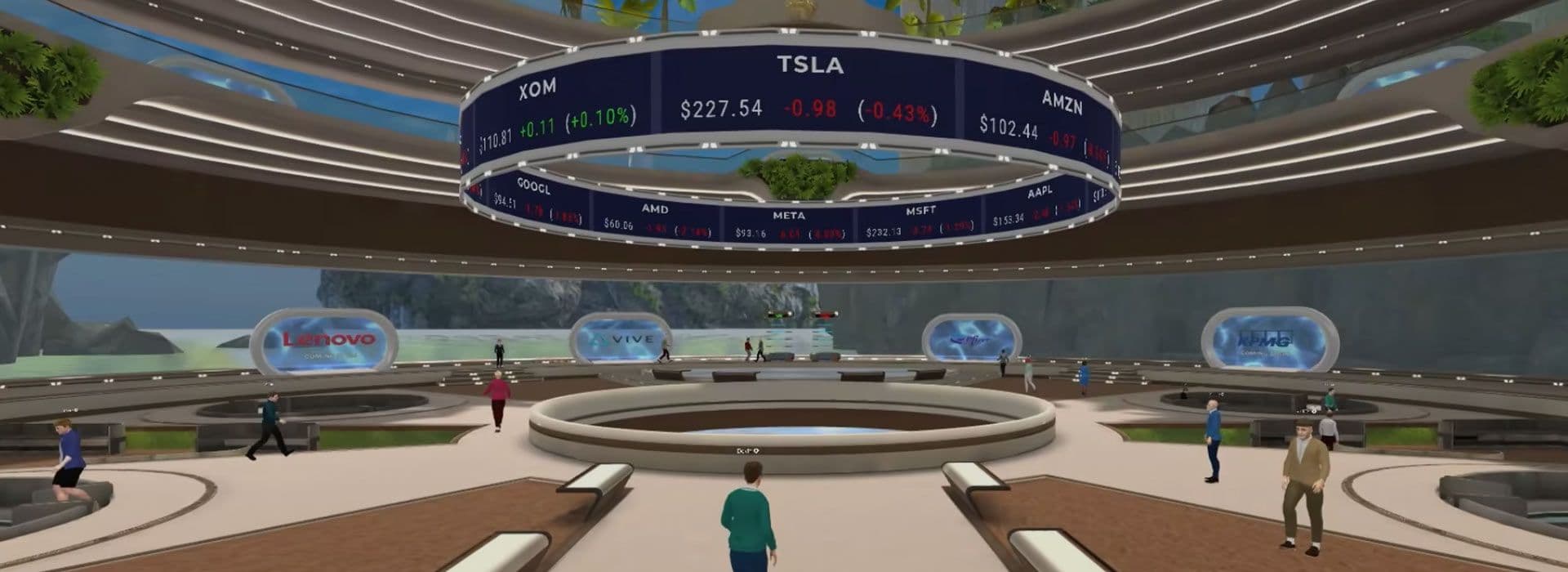 Imagem de um Metaverso